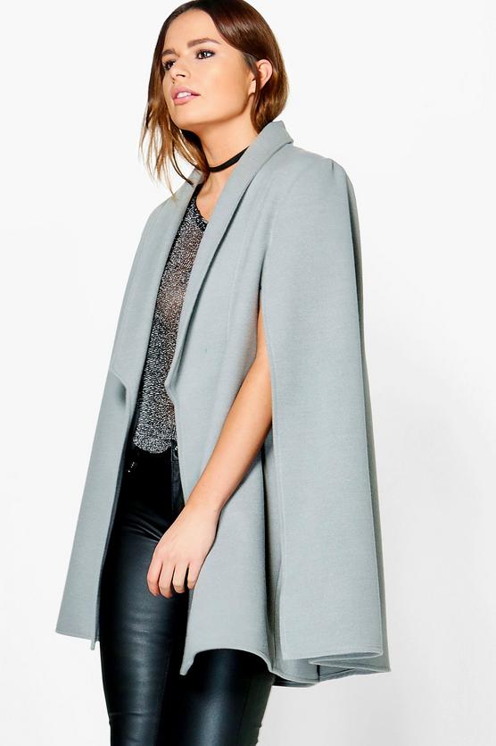 Vanessa Wool Look Cape